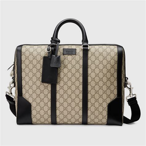 gucci supreme briefcase|vintage gucci briefcase bag.